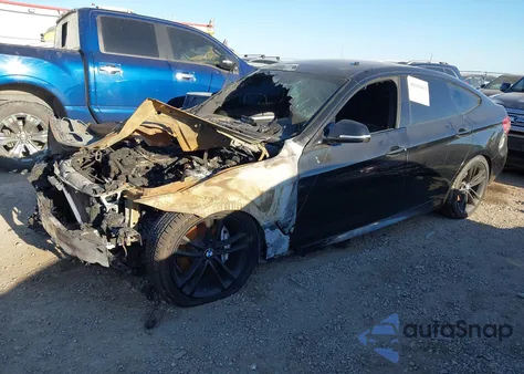 2014 BMW 335I Gran Turismo xDrive из США, поврежденный, VIN WBA3X9C50ED152782